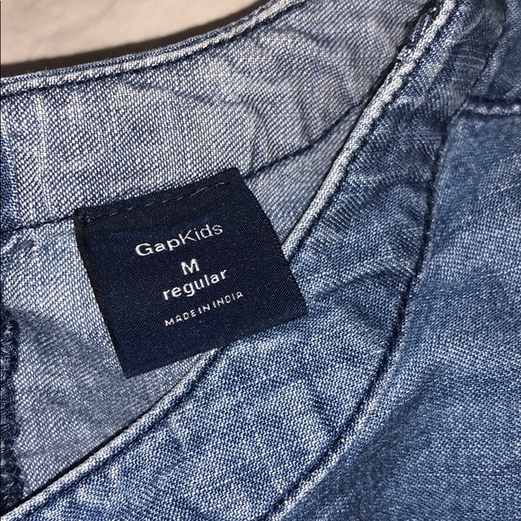 GAP DENIM STRIPED DRESS - Picture 2 of 4